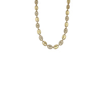 Semi Iced-Out Puffy Gucci CZ-ketting (14K) Popular Jewelry New York