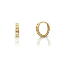 Silhouette Star Huggie Earrings Yellow Gold (14K) Popular Jewelry New York
