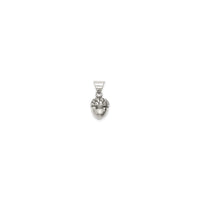 ఎకార్న్ పురాతన ముగింపు లాకెట్టు (వెండి) వెనుక - Popular Jewelry - న్యూయార్క్