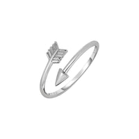 Silver Arrow Ring (Silver) main - Popular Jewelry - New York