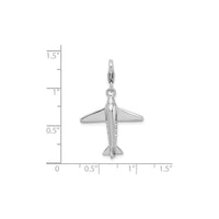 Classic Airplane Charm (Silver) scale - Popular Jewelry - New York