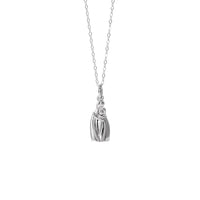 Holding You Forever Ash Holder Necklace (Silver) front - Popular Jewelry - New York