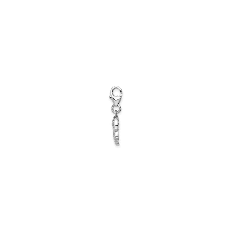 Icy Jellyfish Charm (Silver) side - Popular Jewelry - New York