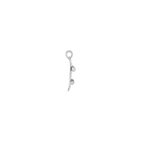 Sisi Moveable Skateboard Pendant (Silver) - Popular Jewelry - New York