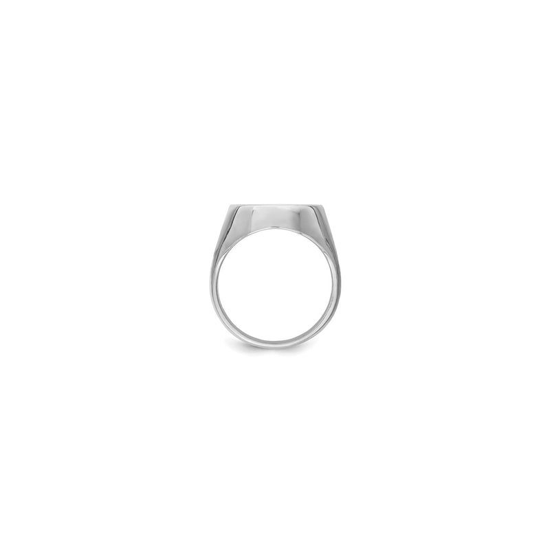 Saint Christopher Signet Ring (Silver) setting - Popular Jewelry - New York