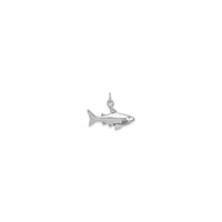 Shark Antique Charm (Silver) front - Popular Jewelry - New York