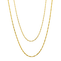 I-Singapure Chain (14K) Popular Jewelry I-New York