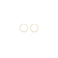 Thin Lightweight Hoops Earrings (14K) Popular Jewelry New York