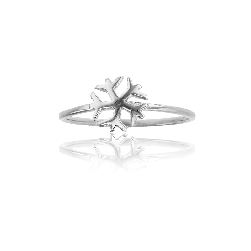 Snowflake Ring (Silver) Popular Jewelry New York
