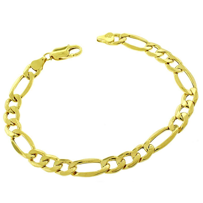 Solid Figaro Bracelet (14K).