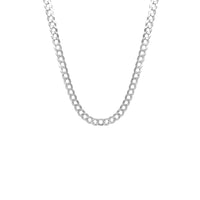 Solid Italian Cuban Chain (Silver)