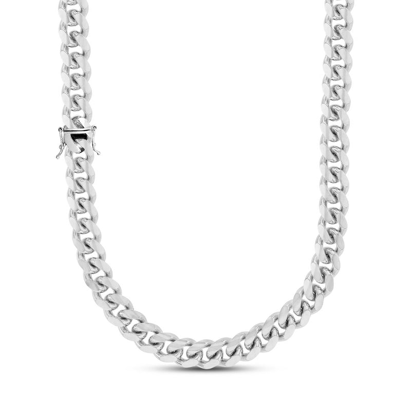 Solid Miami Cuban Chain (14K)