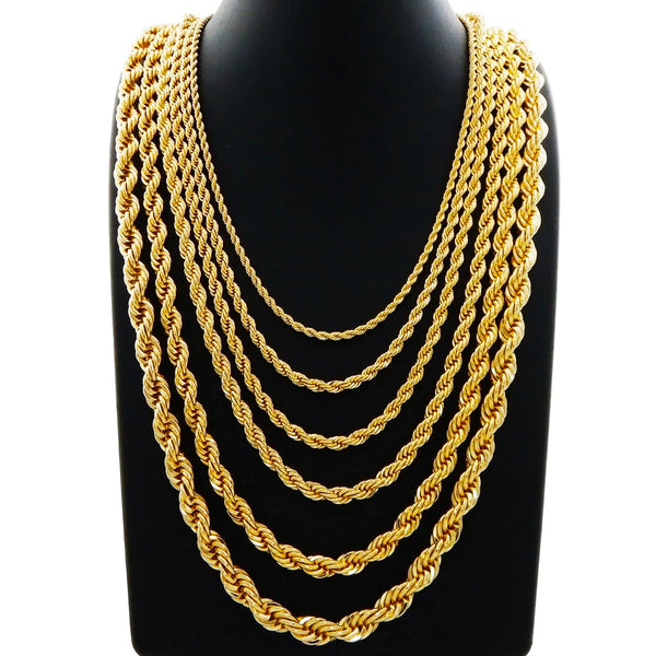 Solid Rope Chain (10K)