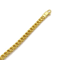 Solid Franco Bracelet (14K) Franco Chain, 14 Karat Gold, Men's Bracelet, Popular Jewelry New York