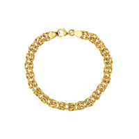 Spaced Rosetta Link Bracelet (14K).