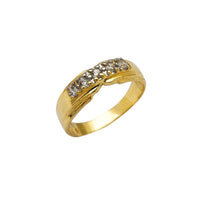 Stone-Set CZ Ring (14K) Popular Jewelry New York