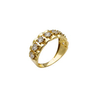 Stone-Set Presidential Männer Ring (14K) Popular Jewelry New York