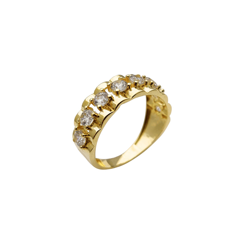Stone-Set Presidential Men's Ring (14K) Popular Jewelry New York