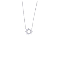 Sun Necklace (Silver)