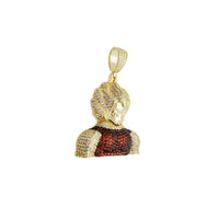 Super Saiyan 2 Goku CZ Kulon (Gümüş) Popular Jewelry New York