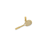 Tennis Racquet Pendant (14K)