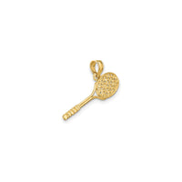 Tennis Racquet Pendant (14K)