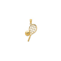 Tennis Racquet Pendant (14K)
