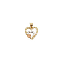 Open Heart Pendant (14K)