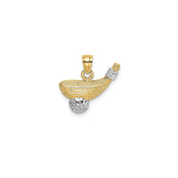 Golf Club with Ball Pendant (14K)