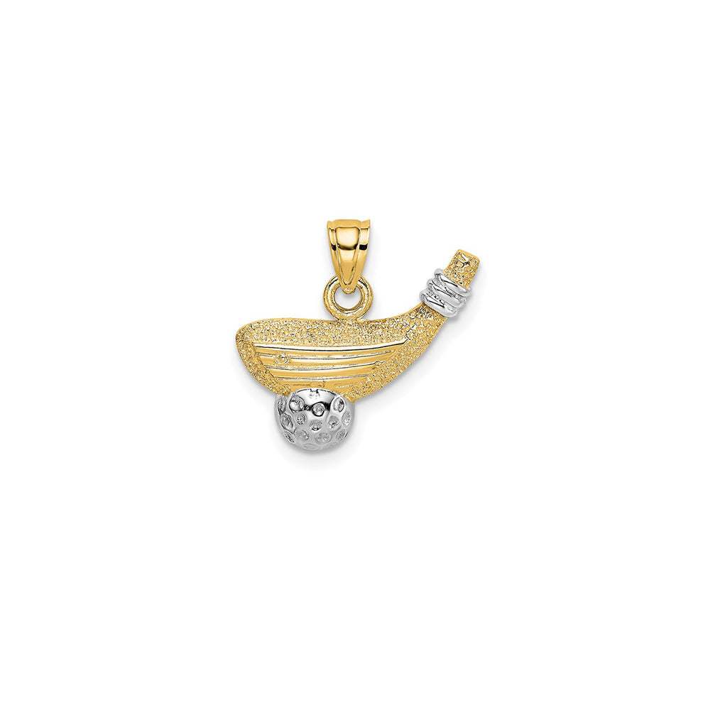 Golf Club with Ball Pendant (14K)