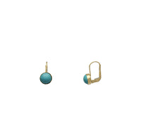 Turquoise Earrings (14K)
