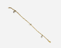 ٻه-ٽون 15 Quinceanera Charm Bracelet (14K)