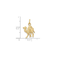 Textured Camel Pendant (14K) Popular Jewelry New York