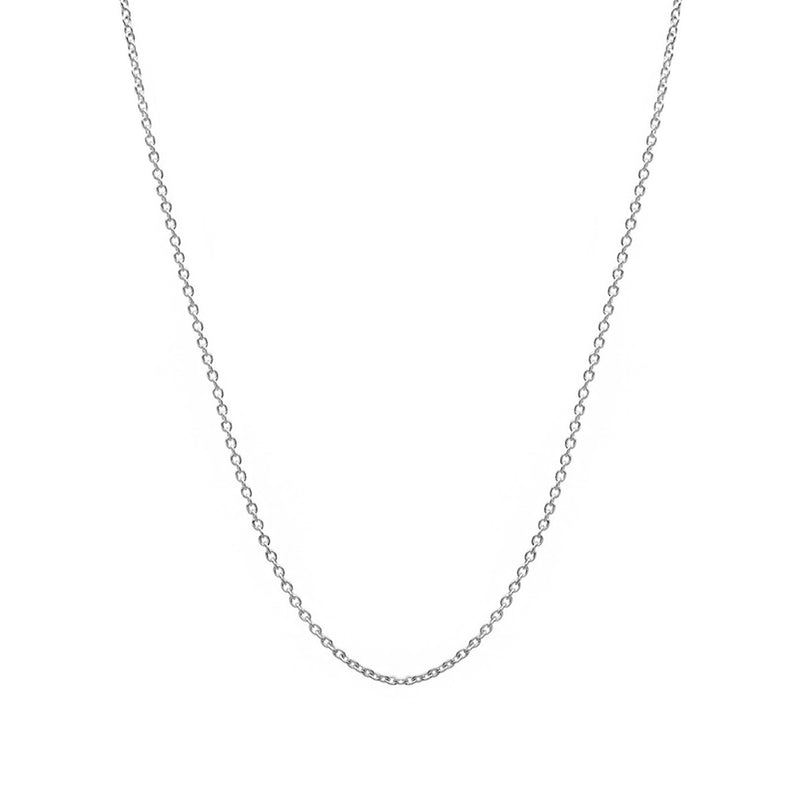 Thin Cable Chain (Silver) Popular Jewelry New York
