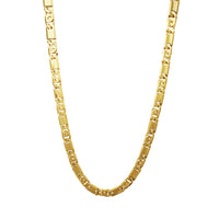 I-Tiger-Eye Link Chain (14K) Popular Jewelry I-New York