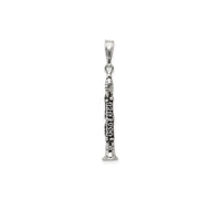 Tiny Clarinet Pendant (Silver)