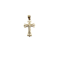 Tiny Crucifix Pendant (14K)