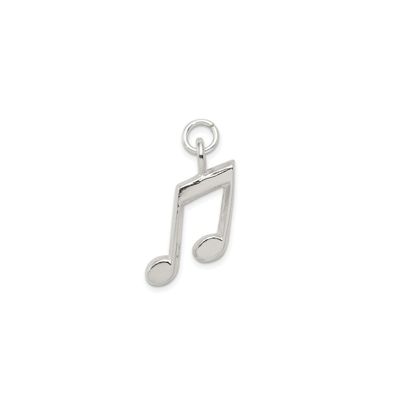 Tiny Music Note Pendant 3 (Silver)