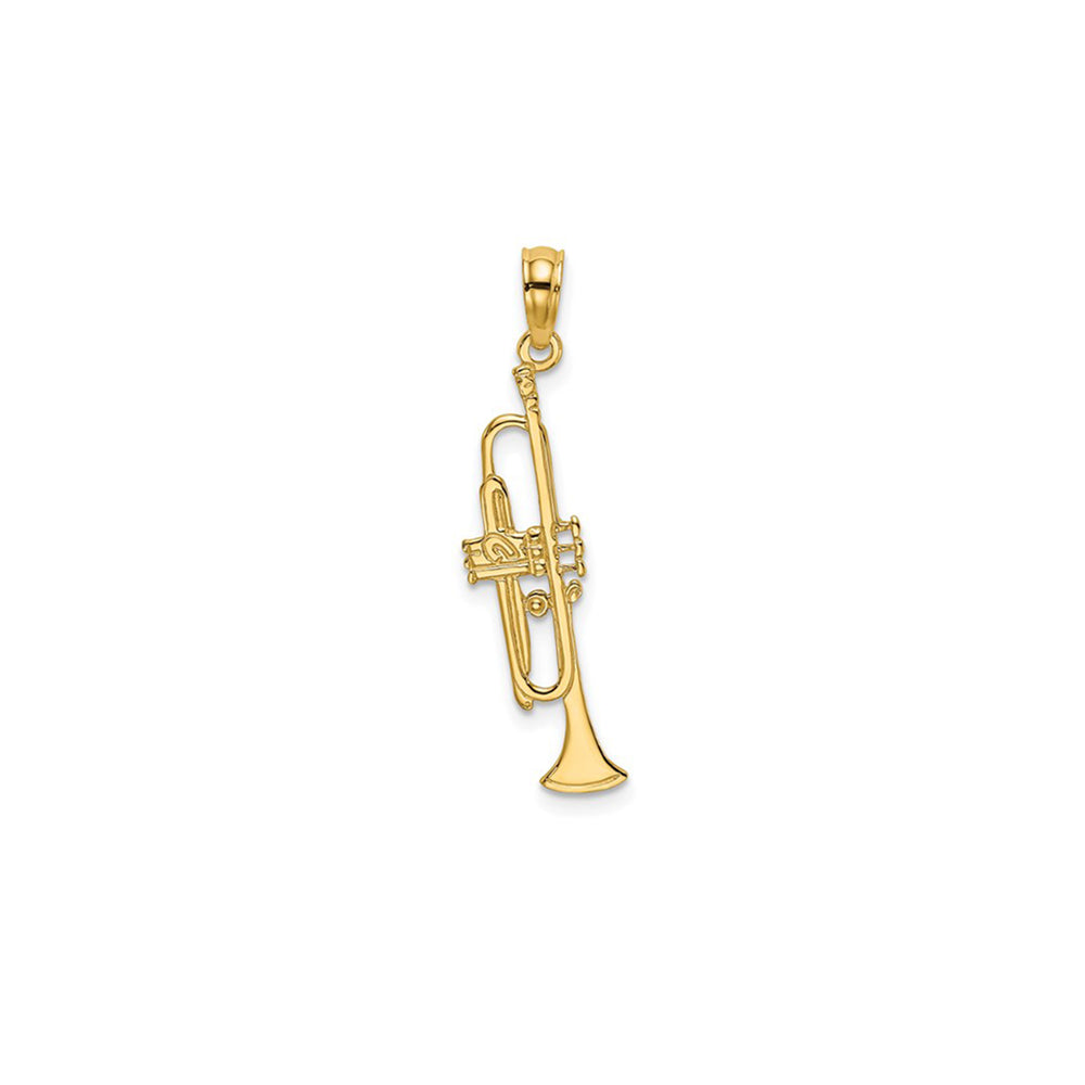 Tiny Trumpet Pendant (14K)