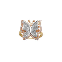 انگشتر پروانه سه رنگ (14K) Popular Jewelry نیویورک