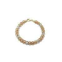 Tricolor Fancy Bracelet (14K).