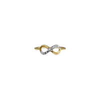 Pālua Dona Diamond Cuts Infinity Ring (14K)