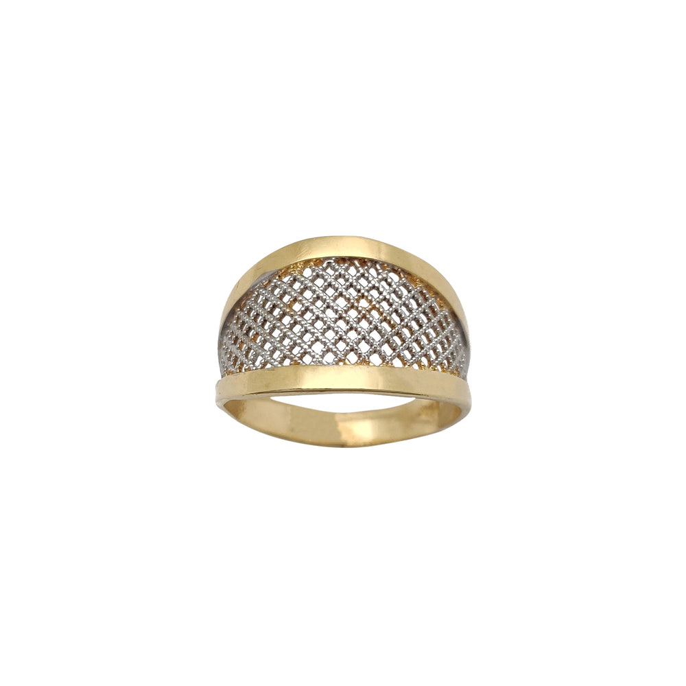 Two-Tone Ring (14K) Popular Jewelry New York
