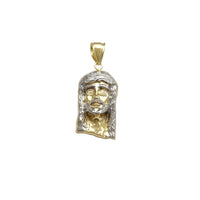 Two-Toned Jesus Head Close-Back Pendant (10K) Popular Jewelry نیویورک