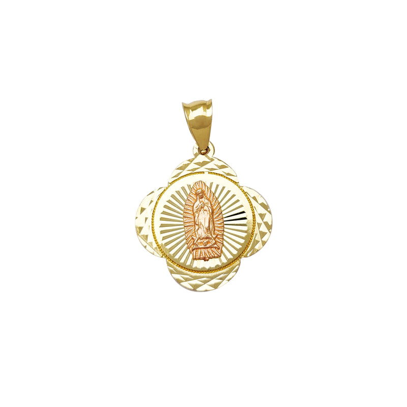 Two-Toned Virgin Mary Pendant (14K) Popular Jewelry New York
