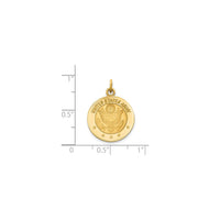 United States Army Medallion Pendant (14K)