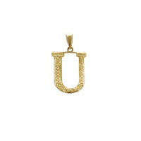 Penjolls inicials de lletres (14K) Popular Jewelry nova York