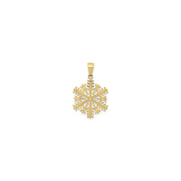 Classic Snowflake Pendant front - Popular Jewelry - New York