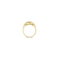 "Ek is lief vir jou" Kanaalstel-ring (10K) instelling 2 - Popular Jewelry - New York