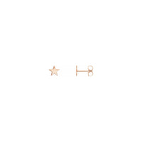 Arracades Star Stud rosa (14K) principals - Popular Jewelry - Nova York